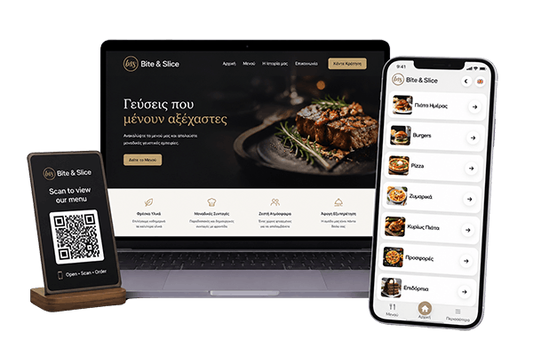 Website & QR Menu Offer